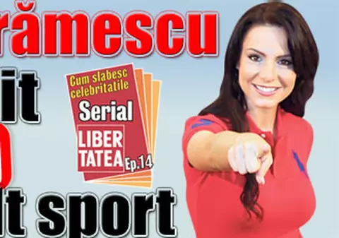 Cori Grămescu a slăbit 40 kg cu mult sport