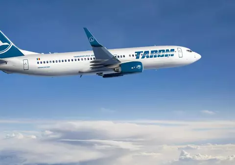 Un avion TAROM a luat foc după decolare, la Budapesta