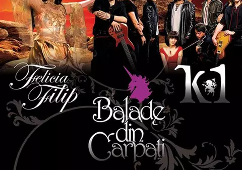Trupa K1 şi Felicia Filip lansează cel mai amplu album, "Balade din Carpaţi"