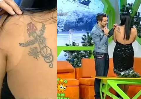 Video | Iată ce tatuaj şi-a tras Carmen Şerban pe spate