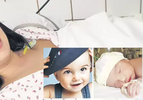 Maximus şi-a văzut frăţiorul: «Mami, mai ai bebeluşi în burtă?»