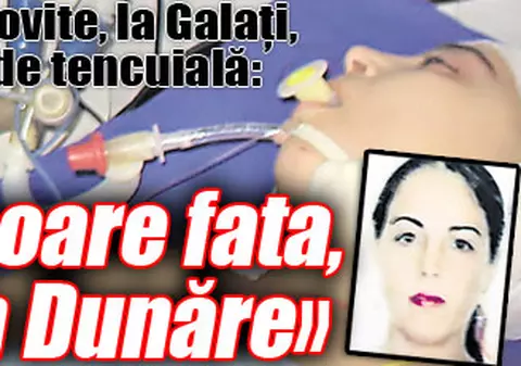 Mama femeii lovite, la Galaţi, de o bucată de tencuială: «Dacă îmi moare fata, mă arunc în Dunăre»