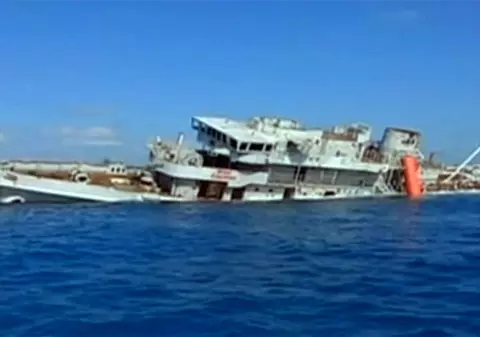 Video | O navă de război americană a fost scufundată lângă Insulele Cayman