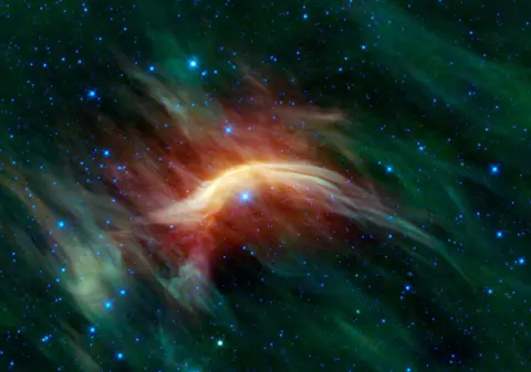 Foto | NASA a suprins o stea 'fugind' cu 87.000 km/h