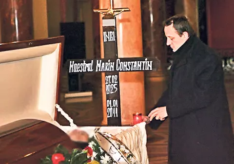 Marin Constantin va fi înmormântat azi