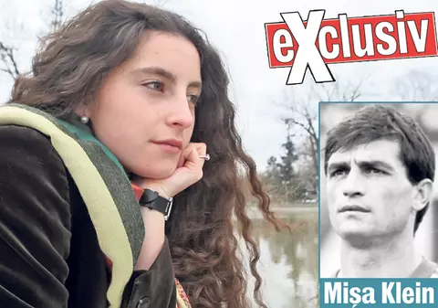 Fata fotbalistului Mişa Klein, stagiar la Parlamentul European
