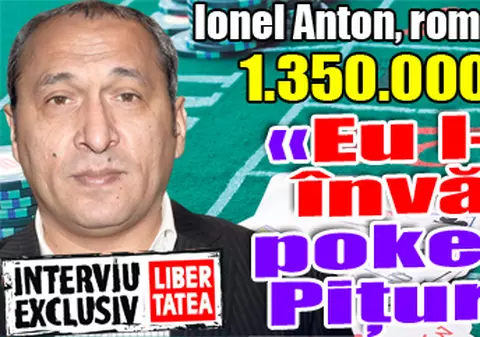 Exclusiv | Ionel Anton, românul care a câştigat 1.350.000 $ la poker: «Fac o biserică şi un orfelinat»