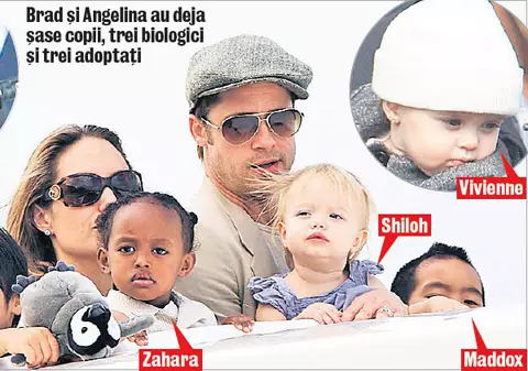 Angelina Jolie va locui cu părinţii lui Brad Pitt