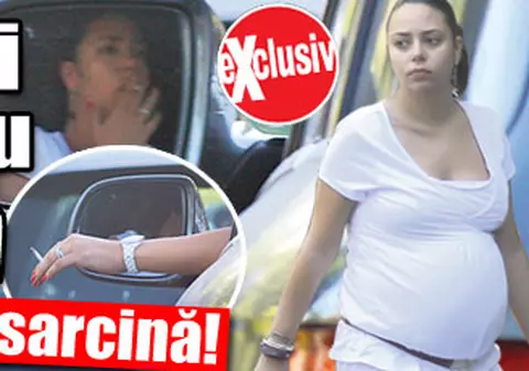 Exclusiv | Fata lui Dinu Patriciu fumează în luna a opta de sarcină!