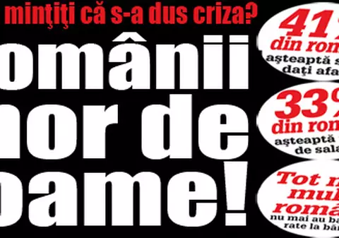Guvernanţii ne aburesc iar? Cică economia s-a redresat...
