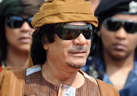 Muammar al-Gaddafi: «Rachetele aliaţilor, un fâs»
