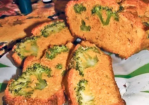 O rețetă pe zi | Pâine cu broccoli