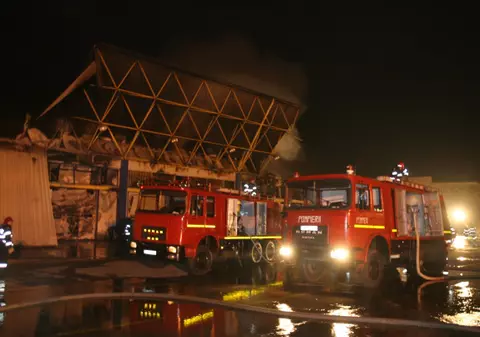 Incendiu la o casă de lângă Spitalul Colțea din Capitală