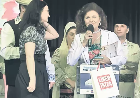 Irina Loghin, premiată de Libertatea