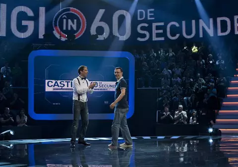 La "Câștigi în 60 de secunde", Dan Negru are recuzită de 100.000 de euro