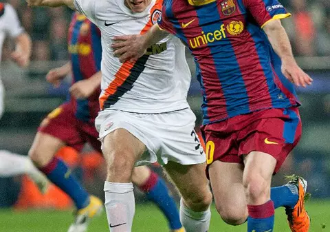 Şahtiorul lui Mircea Lucescu nu a rezistat decât două minute în faţa Barcelonei dezlănţuite 