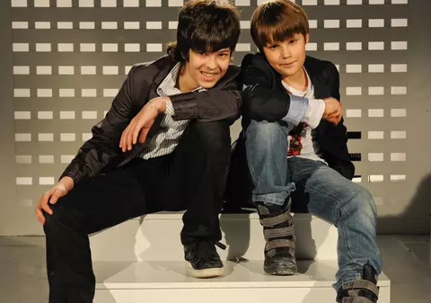 Codrin, fiul Danielei Nane merge la film cu colegii de la ”Televiziunea Copiilor”
