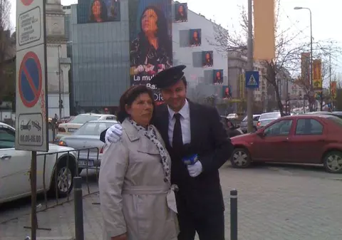 Cătălin Măruţă, şofer de limuzină pentru doamna Bamboi  