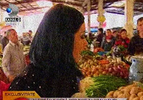 Gabriela Cristea a făcut cumpărăturile în direct: a plecat cu cartofii fără să plătească