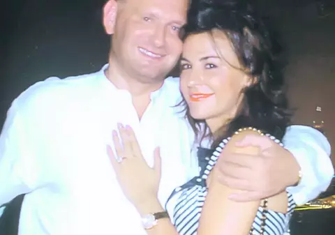 Adina Alberts şi Viorel Cataramă s-au logodit