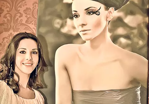 Zeiţa Andreea Răducan, campioana olimpică la gimnastică