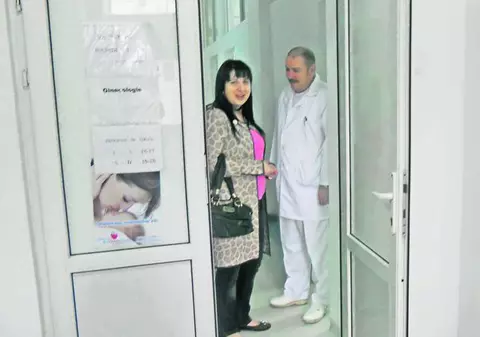 Carmen Şerban se duce des la ginecolog, la Spitalul CF2, din Bucureşti