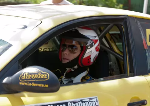 Roxana Ciuhulescu a prins podiumul la raliu