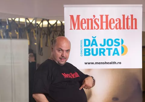 Constantin Zamfirescu s-a înscris la concursul ”Dă jos Burta!”