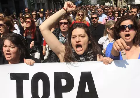 Astăzi este grevă generală în Grecia