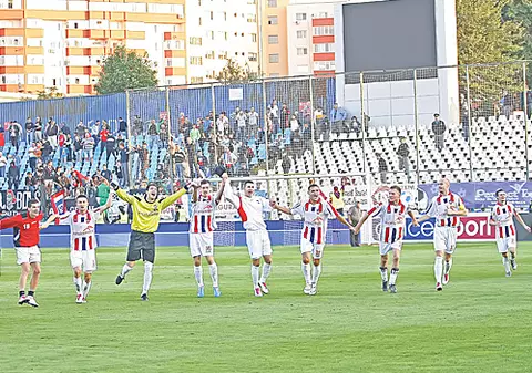 ”Oțelul ia titlul fuierând”