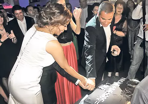 Foto | Nadine a avut tort negru la nuntă