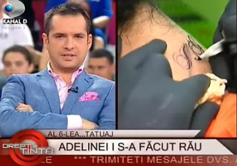 Foto | Adelina şi-a făcut un nou tatuaj