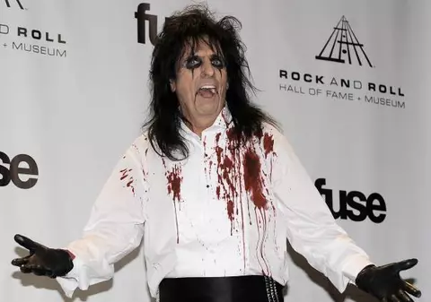 Alice Cooper s-a împrietenit cu Marilyn Manson în România