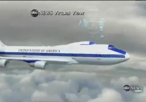 Video | "Avionul apocalipsei" îl va salva pe Obama de sfârșitul lumii