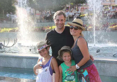 Andreea Esca şi-a răsfăţat familia cu o excursie la Veneţia