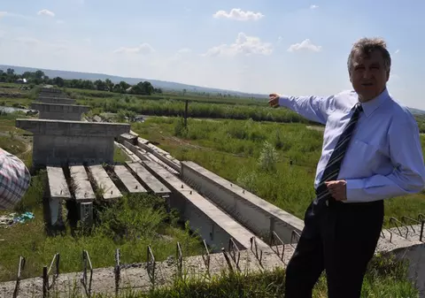 Pod de un milion de euro, rămas ”în aer”