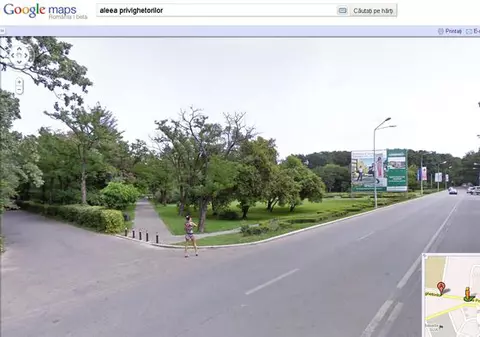 Foto | Curvele din Bucureşti sunt vedete pe Google Earth