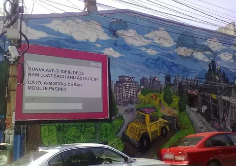 Foto | "Ave-ţi ideie dece nam loat bacu?"