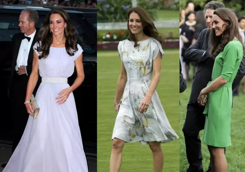 Foto | Vezi cu ce ţinute a uimit Kate Middleton întreaga lume