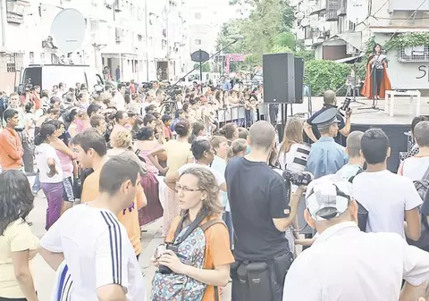Foto | Au mutat "Olimpiada" în ghetou