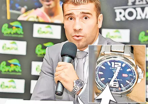 Lucian Bute poartă ceas de 3.800 €