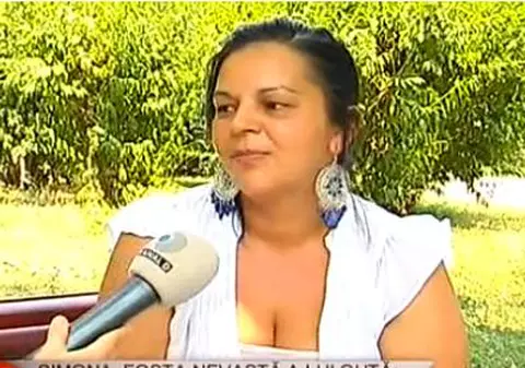 Simona, fosta iubită a lui Guţă: "M-a fugărit cu cuţitul"