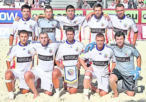 Marian «Maci» e cel mai spectaculos jucător român de fotbal pe plajă