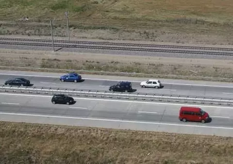 Trafic îngreunat pe Autostrada Soarelui