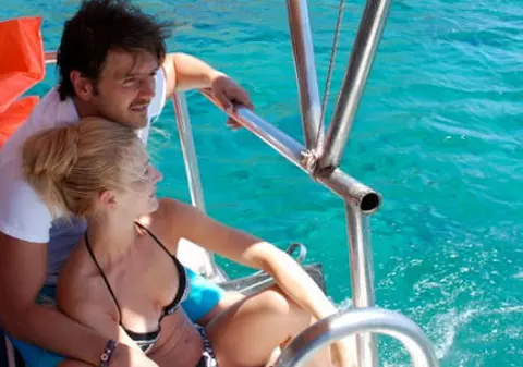 Mihai Petre a făcut snorkeling în Insula Rodos