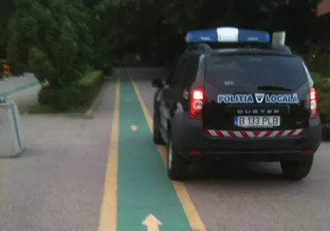 La plimbare cu maşina... prin parcul Herăstrău