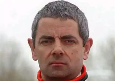 Mr. Bean, la spital după un accident auto