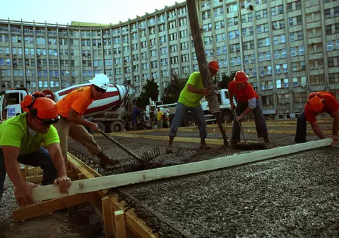 Foto | Americanii au făcut heliport pentru spital la Constanţa