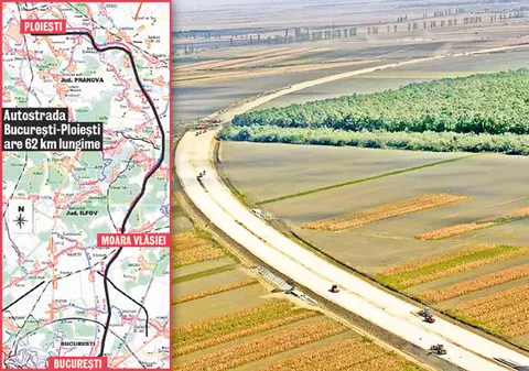 Şi tot mai ziceţi că va fi gata în decembrie? | Libertatea «a vizitat», ieri, din avion, autostrada București - Ploiești
