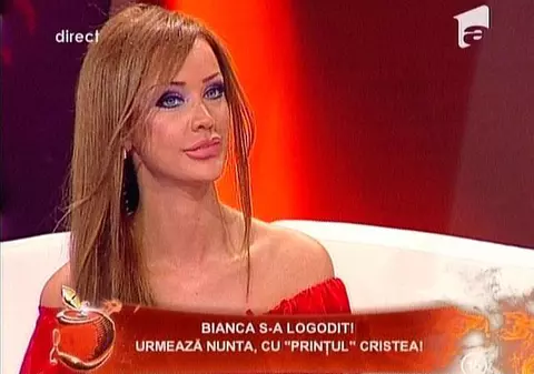 Bianca Drăgușanu: "Nu m-am căsătorit cu Adrian Cristea, dar ne-am logodit"
